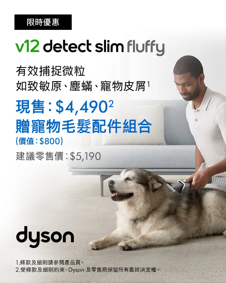dyson v12 detect slim fluffy